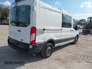 2021 Ford Transit Cargo with VIN 1FTBR1C85MKA19997, listed as a IAAI auction lot 41431285 with 61,158 mi miles and . Bid and sale history available at DreamBid. Image 4.