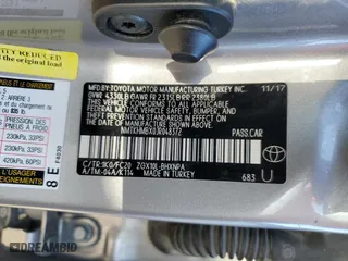 2018 Toyota C-HR XLE with VIN NMTKHMBX0JR048372, listed as a Copart auction lot 44353855 with 132,664 mi miles and Salvage Title. Bid and sale history available at carsss.com. Image 15.