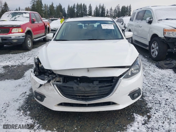 2016 Mazda Mazda3 i Grand Touring with VIN 3MZBM1N77GM319103, listed as a IAAI auction lot 41472772 with 82,833 mi miles. Bid and sale history available at carsss.com. Image 12.