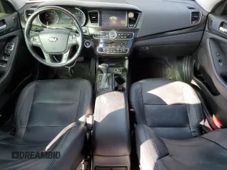 2014 Kia Cadenza Premium with VIN KNALN4D78E5128880, listed as a Copart auction lot 76414274 with 182,942 mi miles and Salvage Title. Bid and sale history available at carsss.com. Image 8.