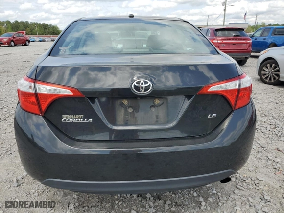 2016 Toyota Corolla L with VIN 2T1BURHE2GC539916, listed as a Copart auction lot 51588135 with 184,065 mi miles and Clean Title. Bid and sale history available at carsss.com. Image 6.