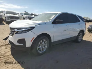 2022 Chevrolet Equinox LS with VIN 2GNAX5EV0N6122011, listed as a Copart auction lot 54172135 with 36,192 mi miles and Clean title. Bid and sale history available at DreamBid. Image 1.