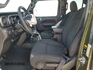 2023 Jeep Gladiator Freedom with VIN 1C6HJTAG9PL543165, listed as a Copart auction lot 47761235 with 43,614 mi miles and Salvage title. Bid and sale history available at DreamBid. Image 7.