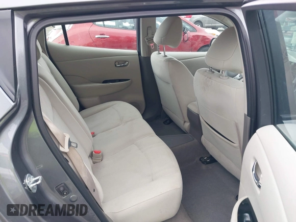 2017 Nissan LEAF SV with VIN 1N4BZ0CP7HC307107, listed as a IAAI auction lot 42131293 with 48,067 mi miles and . Bid and sale history available at DreamBid. Image 8.