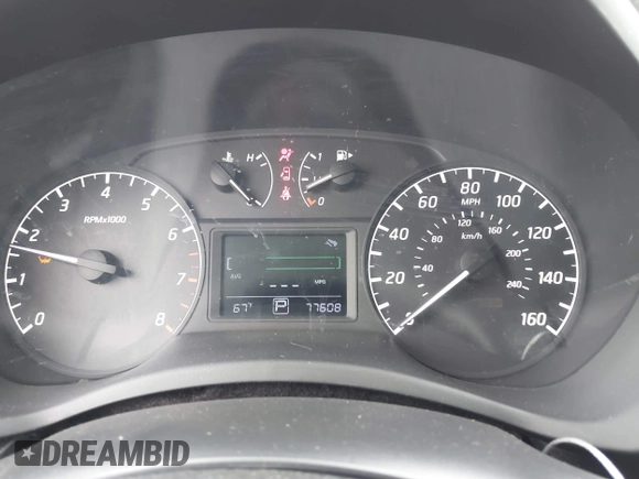 2016 Nissan Sentra SR with VIN 3N1AB7AP7GL680501, listed as a IAAI auction lot 42188296 with 77,608 mi miles and . Bid and sale history available at DreamBid. Image 7.