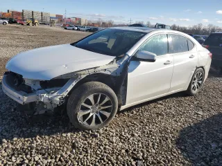 2015 Acura TLX with VIN 19UUB1F35FA018582, listed as a Copart auction lot 48306685 with 147,807 mi miles and Salvage Title. Bid and sale history available at carsss.com. Image 1.
