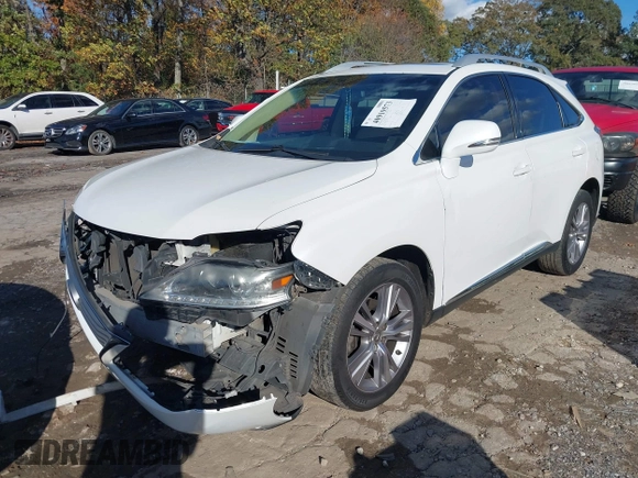 2015 Lexus RX 350 with VIN 2T2ZK1BA4FC167243, listed as a IAAI auction lot 40919573 with 182,009 mi miles and . Bid and sale history available at carsss.com. Image 2.