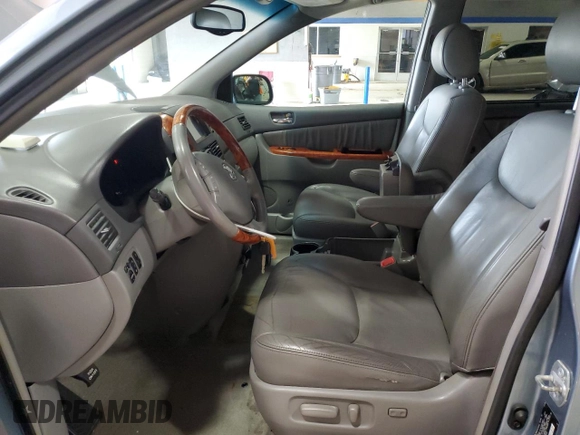 2006 Toyota Sienna XLE with VIN 5TDZA22C46S445502, listed as a Copart auction lot 52679885 with 186,017 mi miles and Salvage Title. Bid and sale history available at carsss.com. Image 7.