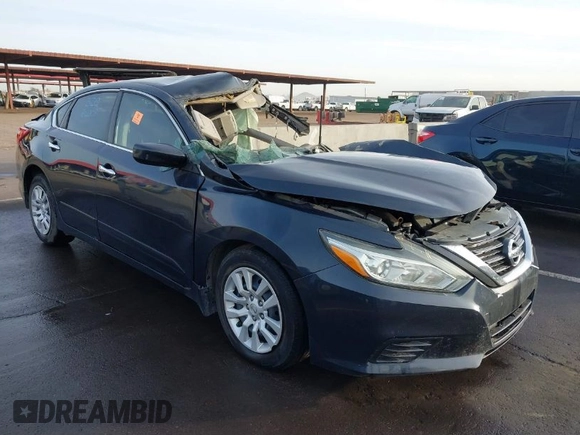 2016 Nissan Altima S with VIN 1N4AL3AP9GN380841, listed as a IAAI auction lot 41033422 with Not Provided miles and . Bid and sale history available at DreamBid. Image 1.