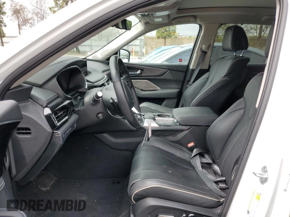 2022 Acura MDX w/Advance Package with VIN 5J8YE1H80NL036881, listed as a Copart auction lot 45519633 with 11,953 mi miles. Bid and sale history available at carsss.com. Image 7.