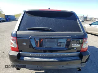 2008 Land Rover Range Rover Sport SC with VIN SALSH23408A136249, listed as a Copart auction lot 47233195 with 140,230 mi miles and Salvage Title. Bid and sale history available at carsss.com. Image 6.