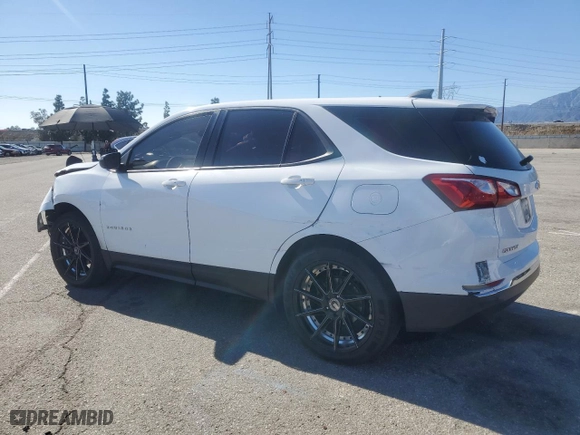 2018 Chevrolet Equinox LS with VIN 3GNAXHEV6JS563610, listed as a Copart auction lot 50461665 with 160,418 mi miles and Salvage Title. Bid and sale history available at carsss.com. Image 2.