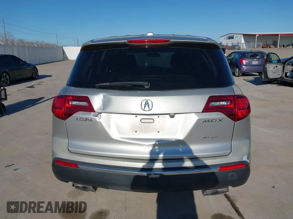 2010 Acura MDX Technology Pkg with VIN 2HNYD2H65AH525722, listed as a IAAI auction lot 41729833 with 166,778 mi miles. Bid and sale history available at carsss.com. Image 16.