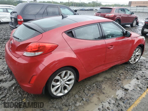 2013 Hyundai Veloster w/Gray Int z VIN KMHTC6AD0DU147454, wystawiony jako Copart lot #57814285 z przebiegiem 91 000 mil mil oraz Szkoda całkowita • Salvage title. Historia ofert i sprzedaży dostępna na DreamBid. Obrazek 3.