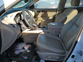2017 Nissan Pathfinder Platinum with VIN 5N1DR2MN0HC600158, listed as a Copart auction lot 75987994 with 146,529 mi miles and Salvage Title. Bid and sale history available at carsss.com. Image 7.