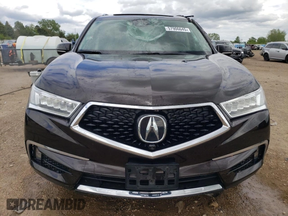 2018 Acura MDX Advance с VIN 5J8YD4H94JL000943, выставлен на аукционе Copart как лот 57906645 с пробегом 80 251 миль миль и Списание • Salvage title. История ставок и продаж доступна на DreamBid. Изображение 5.