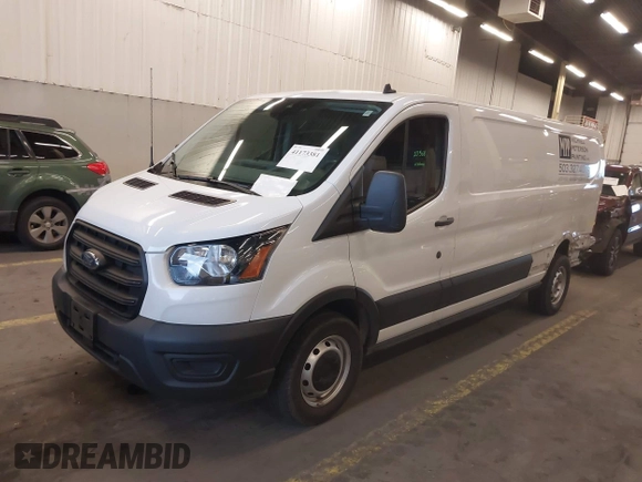 2020 Ford Transit Cargo with VIN 1FTBR1Y81LKA74678, listed as a IAAI auction lot 41173381 with 39,137 mi miles and . Bid and sale history available at DreamBid. Image 2.