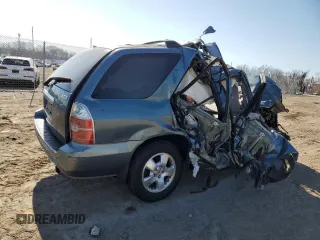 2005 Acura MDX with VIN 2HNYD18245H509105, listed as a Copart auction lot 48374825 with 0 mi miles and Salvage Title. Bid and sale history available at carsss.com. Image 3.