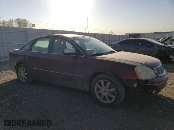 2005 Ford Five Hundred Limited with VIN 1FAFP28105G189607, listed as a Copart auction lot 76132644 with 164,154 mi miles and Clean Title. Bid and sale history available at carsss.com. Image 4.