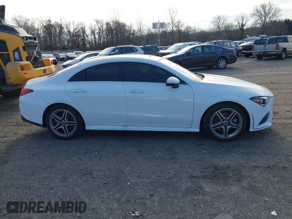 2022 Mercedes-Benz CLA 250 with VIN W1K5J4HB2NN317049, listed as a IAAI auction lot 41056166 with 8,843 mi miles and . Bid and sale history available at DreamBid. Image 13.