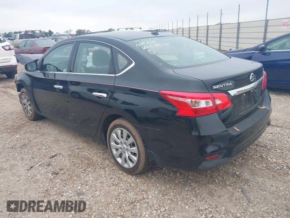 2017 Nissan Sentra SV with VIN 3N1AB7AP6HY340227, listed as a IAAI auction lot 41165392 with 87,093 mi miles and . Bid and sale history available at DreamBid. Image 3.