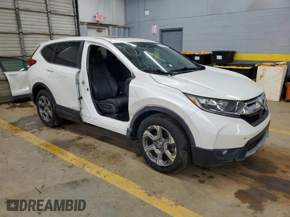 2017 Honda CR-V EX-L with VIN 2HKRW1H87HH507479, listed as a Copart auction lot 53059875 with 101,358 mi miles and Salvage Title. Bid and sale history available at carsss.com. Image 4.