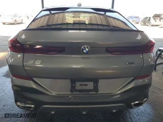 2025 BMW X6 xDrive40i with VIN 5UX33EX06S9X36591, listed as a Copart auction lot 53848375 with 20,746 mi miles and Clean Title. Bid and sale history available at carsss.com. Image 6.