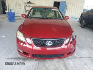 2007 Lexus GS 350 with VIN JTHBE96S170015784, listed as a Copart auction lot 51471335 with 222,084 mi miles and Salvage Title. Bid and sale history available at carsss.com. Image 5.