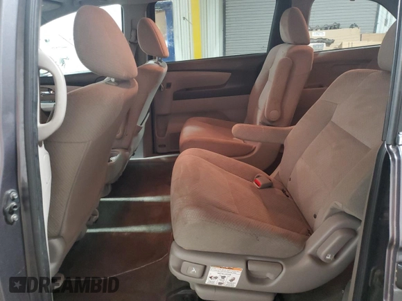 2015 Honda Odyssey LX with VIN 5FNRL5H25FB031580, listed as a Copart auction lot 48119255 with 143,552 mi miles and Salvage Title. Bid and sale history available at DreamBid. Image 11.
