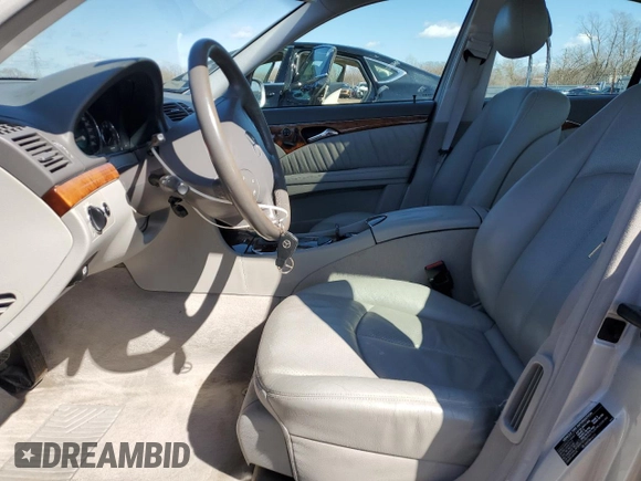 2005 Mercedes-Benz E 320 with VIN WDBUF65J05A610758, listed as a Copart auction lot 50270835 with 74,703 mi miles and Salvage Title. Bid and sale history available at DreamBid. Image 7.