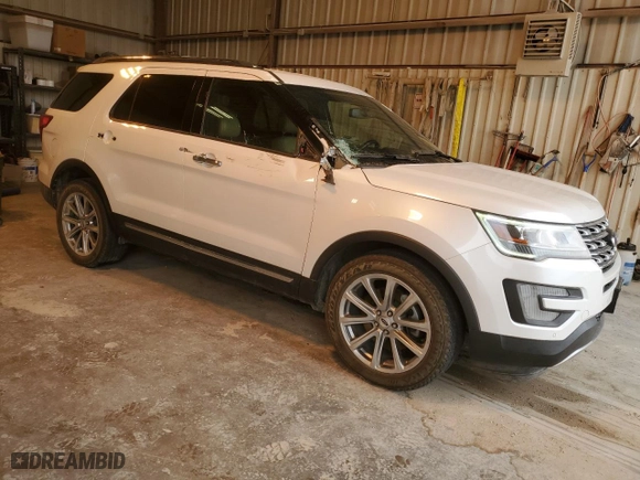 2017 Ford Explorer Limited with VIN 1FM5K8F8XHGC67253, listed as a Copart auction lot 45732485 with 148,112 mi miles and Salvage Title. Bid and sale history available at carsss.com. Image 4.