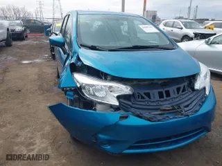 2015 Nissan Versa Note S with VIN 3N1CE2CP1FL360525, listed as a IAAI auction lot 41687168 with 104,351 mi miles. Bid and sale history available at carsss.com. Image 1.