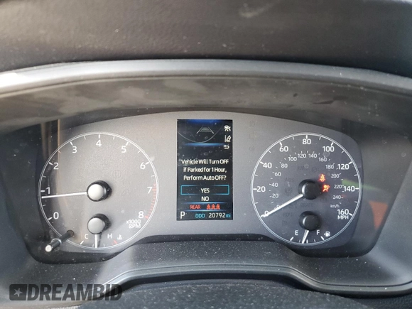 2023 Toyota Corolla Cross LE z VIN 7MUCAAAG1PV066534, wystawiony jako Copart lot #56206465 z przebiegiem 20 792 mil mil oraz Szkoda całkowita • Salvage title. Historia ofert i sprzedaży dostępna na DreamBid. Obrazek 9.
