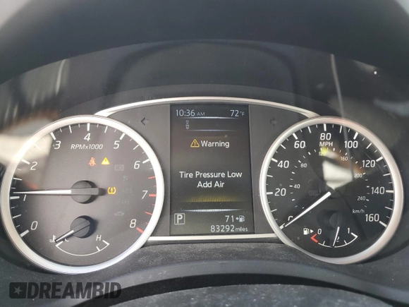 2018 Nissan Sentra SV with VIN 3N1AB7AP5JL656317, listed as a Copart auction lot 53551205 with 83,292 mi miles and Salvage Title. Bid and sale history available at carsss.com. Image 9.