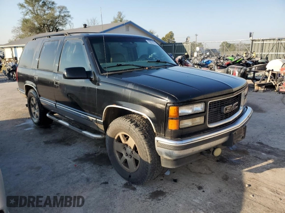 1997 GMC Yukon with VIN 1GKEK13R4VJ752757, listed as a Copart auction lot 75574214 with 251,193 mi miles and Clean Title. Bid and sale history available at carsss.com. Image 4.