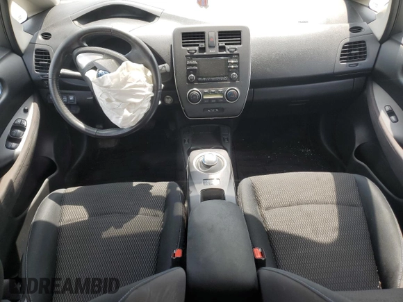 2014 Nissan LEAF SV with VIN 1N4AZ0CP9EC333618, listed as a Copart auction lot 54352175 with 72,973 mi miles and Salvage title. Bid and sale history available at DreamBid. Image 8.