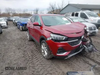 2020 Buick Encore GX Preferred with VIN KL4MMCSL4LB102256, listed as a IAAI auction lot 41715787 with 62,902 mi miles. Bid and sale history available at carsss.com. Image 1.