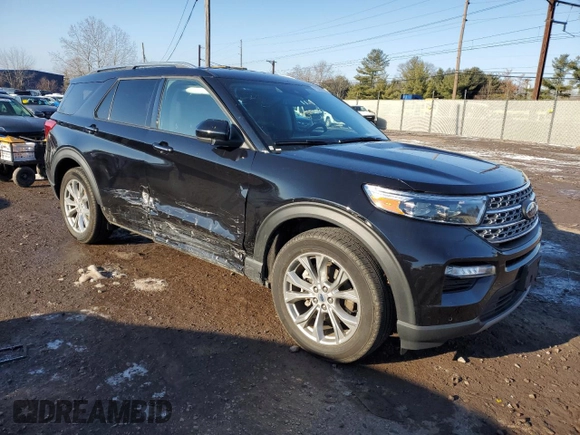 2024 Ford Explorer Limited with VIN 1FMSK7FH5RGA50644, listed as a Copart auction lot 86430564 with 25,482 mi miles and Clean Title. Bid and sale history available at carsss.com. Image 4.