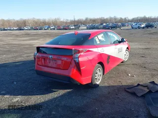 2018 Toyota Prius Two with VIN JTDKBRFUXJ3592766, listed as a IAAI auction lot 41753682 with 125,662 mi miles. Bid and sale history available at carsss.com. Image 4.