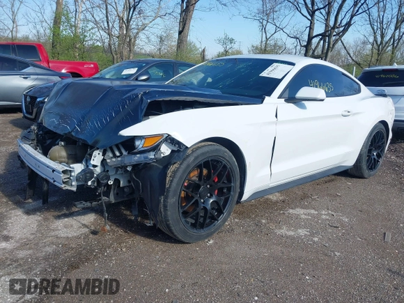 2017 Ford Mustang V6 with VIN 1FA6P8AM5H5286969, listed as a IAAI auction lot 41966635 with 119,004 mi miles and . Bid and sale history available at carsss.com. Image 18.
