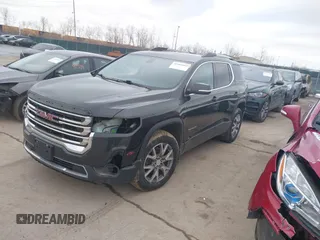 2020 GMC Acadia SLT with VIN 1GKKNULS9LZ160798, listed as a IAAI auction lot 41503363 with 158,272 mi miles and . Bid and sale history available at DreamBid. Image 18.