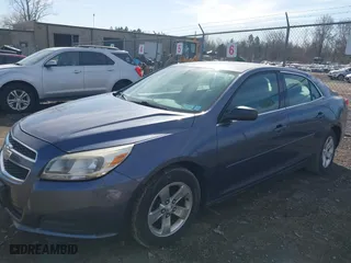2013 Chevrolet Malibu LS with VIN 1G11B5SA9DF223781, listed as a IAAI auction lot 41811379 with 127,000 mi miles. Bid and sale history available at carsss.com. Image 2.