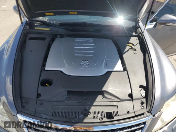 2012 Lexus LS 460 with VIN JTHBL5EF0C5109106, listed as a Copart auction lot 56967365 with Not provided miles and Salvage title. Bid and sale history available at DreamBid. Image 11.