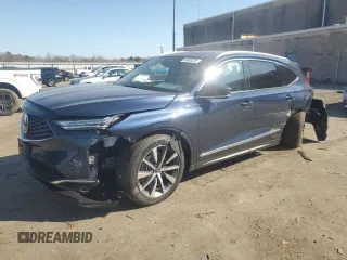 2025 Acura MDX Technology с VIN 5J8YE1H40SL024531, выставлен на аукционе Copart как лот 48890225 с пробегом 202 миль миль и Списание • Salvage title. История ставок и продаж доступна на DreamBid. Изображение 1.