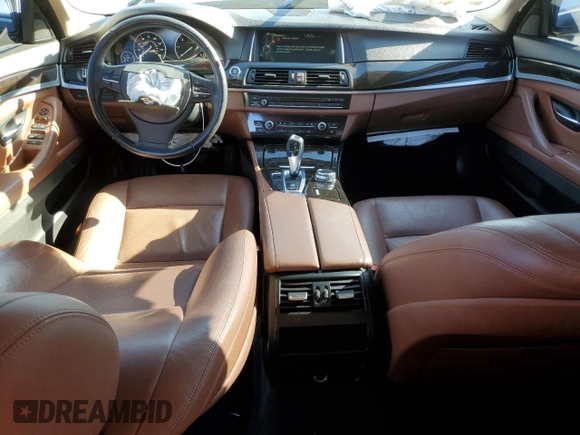 2014 BMW 5 Series 535d with VIN WBAXA5C58ED691145, listed as a Copart auction lot 50020125 with 141,297 mi miles and Salvage Title. Bid and sale history available at carsss.com. Image 8.