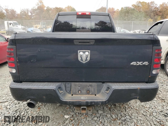 2012 Ram 1500 Sport with VIN 1C6RD7HT8CS104917, listed as a Copart auction lot 79052424 with 212,389 mi miles and Non repairable. Bid and sale history available at DreamBid. Image 6.