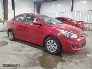 2017 Hyundai Accent SE with VIN KMHCT4AE8HU342818, listed as a Copart auction lot 53942395 with 140,933 mi miles and Clean Title. Bid and sale history available at carsss.com. Image 4.