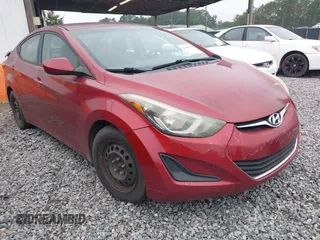 2016 Hyundai Elantra SE with VIN 5NPDH4AE0GH734629, listed as a IAAI auction lot 42445173 with 205,010 mi miles and . Bid and sale history available at DreamBid. Image 1.