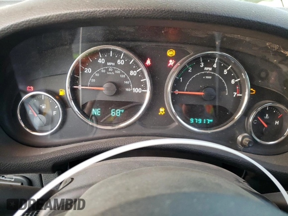 2015 Jeep Wrangler Rubicon with VIN 1C4BJWCGXFL559838, listed as a Copart auction lot 63685704 with 97,917 mi miles and Non repairable. Bid and sale history available at DreamBid. Image 9.