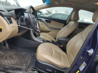 2013 Hyundai Elantra GLS with VIN 5NPDH4AE8DH225996, listed as a Copart auction lot 49893525 with 118,792 mi miles and Salvage Title. Bid and sale history available at carsss.com. Image 7.